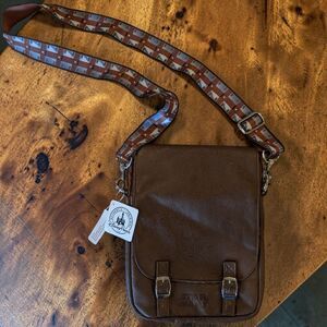 Disney Parks Star Wars Chewbacca Crossbody Tablet Bag Chewys Bandolier Strap NWT